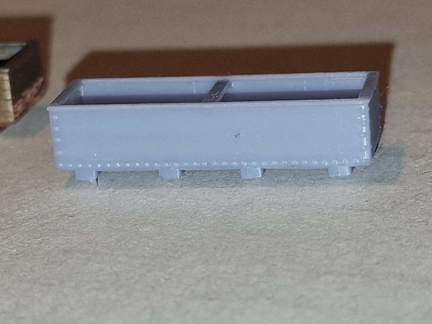 3mm TT 100 Gauge Cattle water troughs 3d printed for sheep cows pigs horses