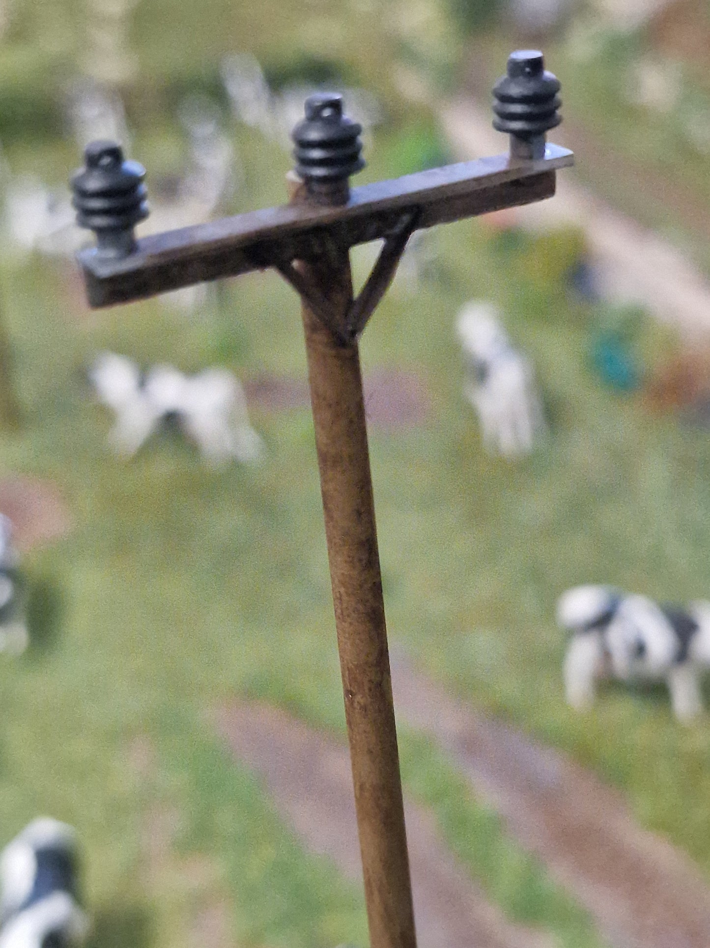 N Gauge Uk Power Poles Unpainted