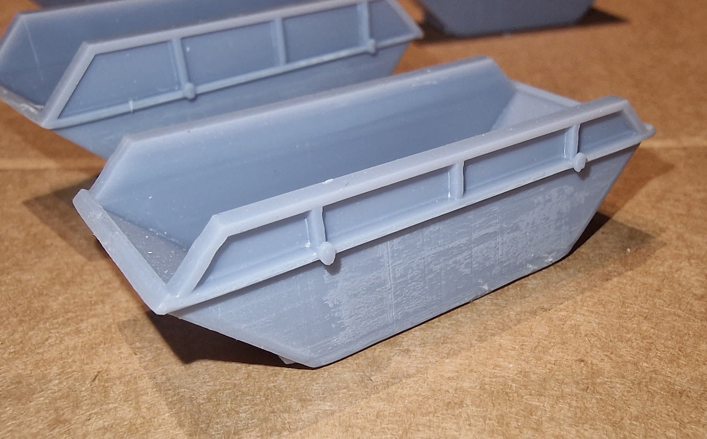 Oo Gauge Skips X4 3d Printed Unpainted