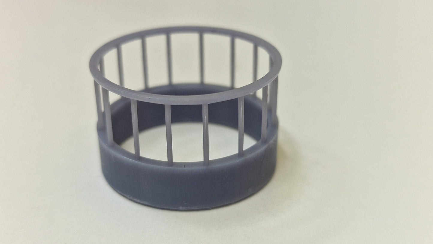 3mm TT100 Gauge Cattle Feeder 3d printed for sheep cows horses