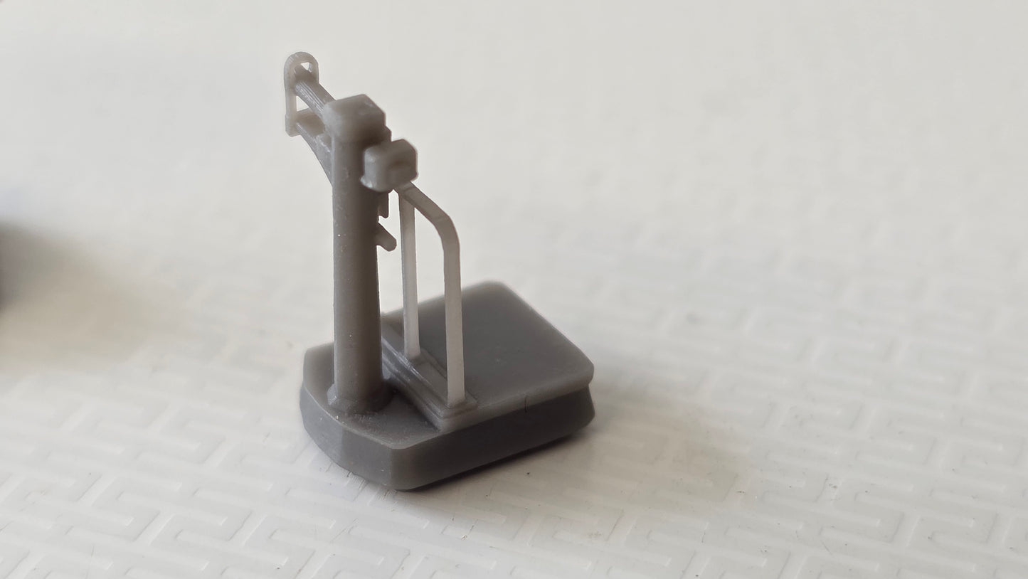 OO Gauge steam era platform weigh scales