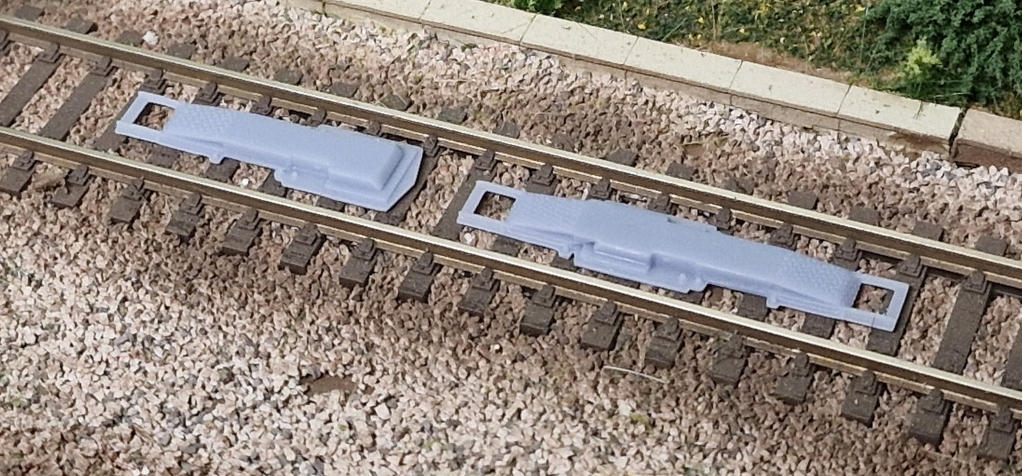 Oo Gauge Aws Ramps Small 3d printed Pk Of 10