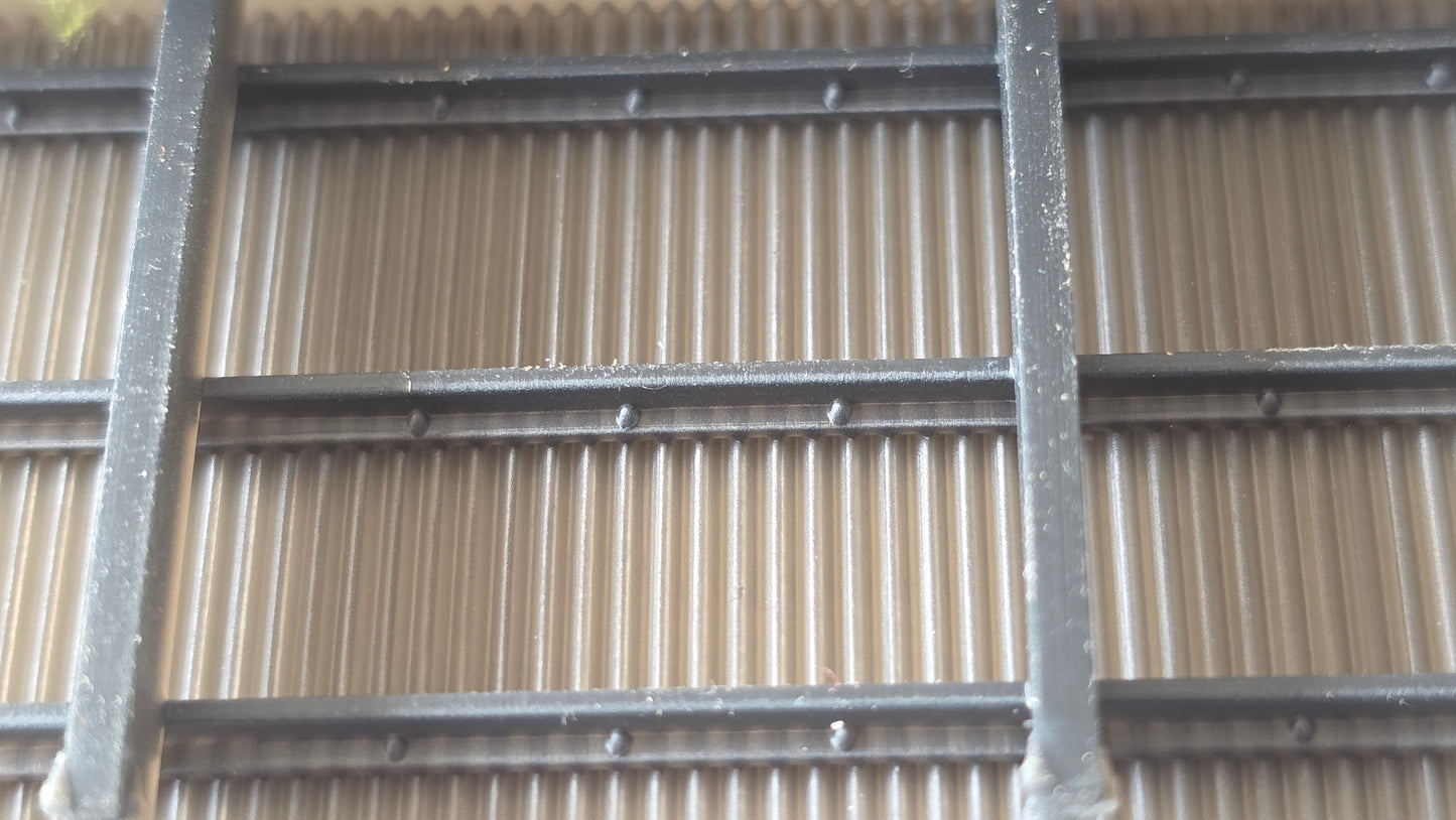 OO Gauge platform shelter 3d printed