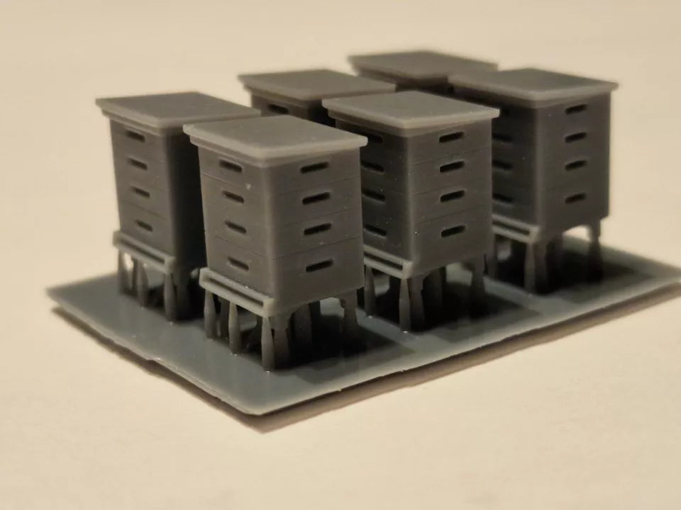 N Gauge Bee Hives