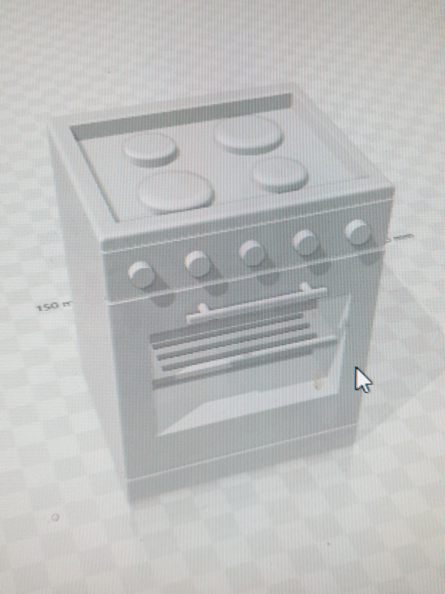 Oo Gauge White Goods Cookers Fridge Washing Machine Freezer 3d Printed