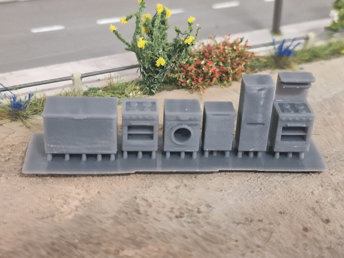 Oo Gauge White Goods Cookers Fridge Washing Machine Freezer 3d Printed