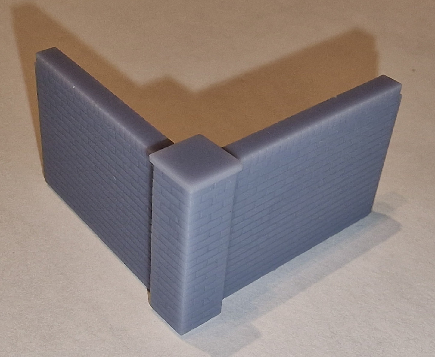 N Gauge brick walls