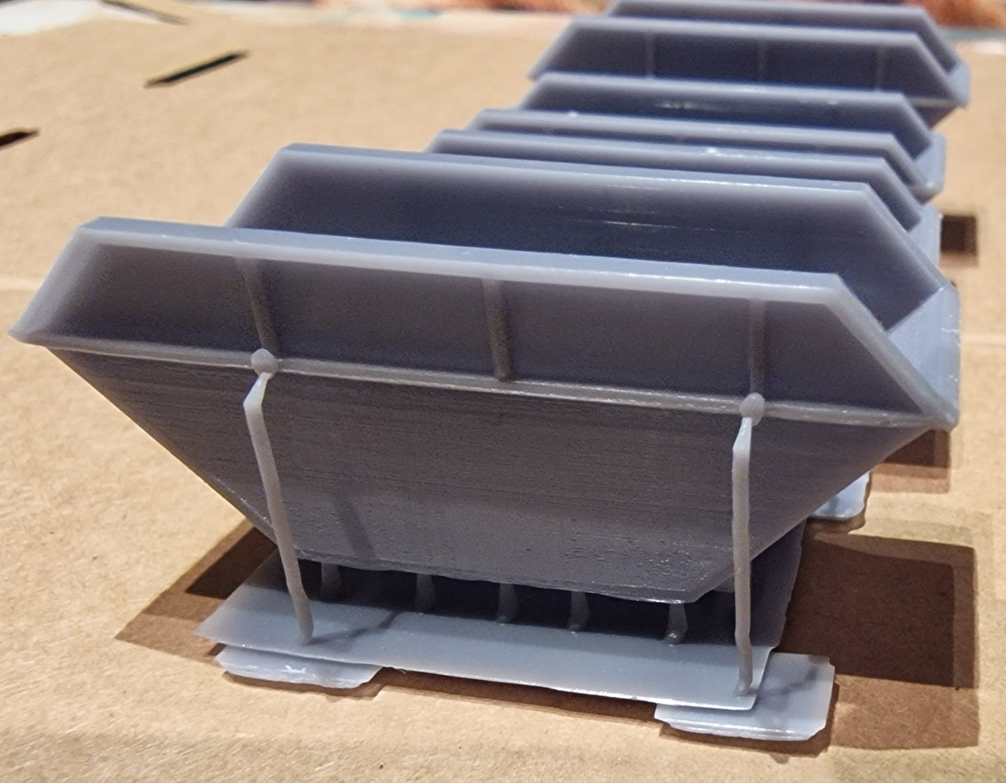 TT 120 Gauge Skips X4 3d Printed  Unpainted