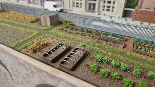 Oo Gauge Cloche Beds For Allotment Or Gardens 3d printed