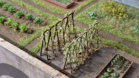 Oo Gauge Bean Poles For Allotment Or Gardens 3d printed