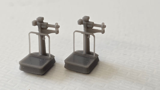 OO Gauge steam era platform weigh scales