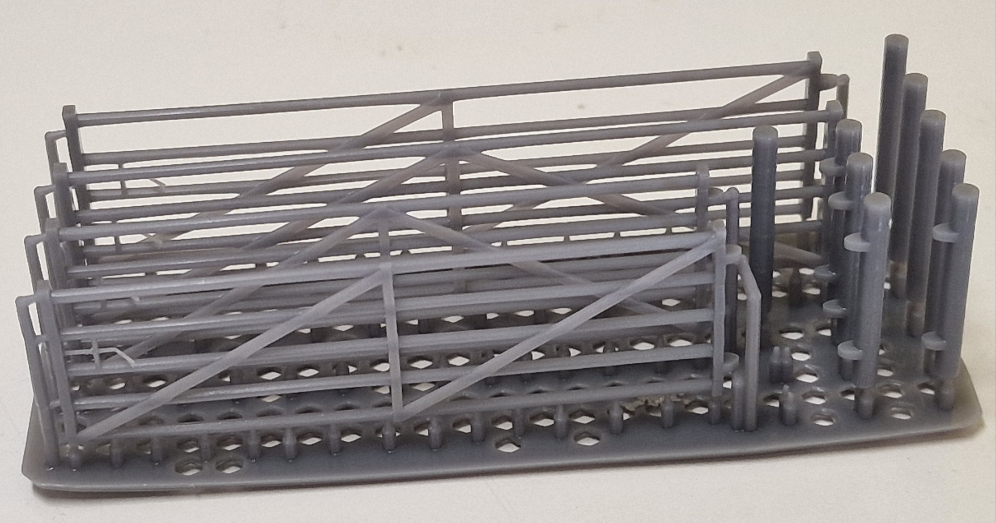 O Gauge Heavy Duty Farm Or Industrial  Gates Unpainted