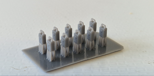 Oo gauge dummy flashing tail lamps