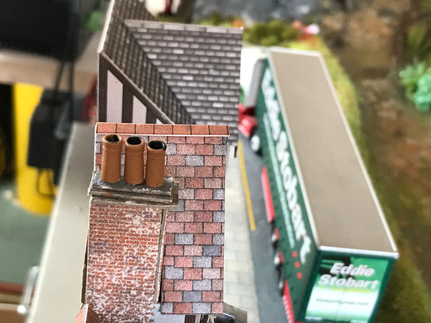 Oo Gauge chimney pots 3d printed  unpainted