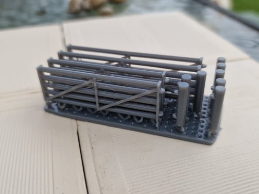 TT 120 Gauge Heavy Duty Farm Or Industrial  Gates 3d printed Unpainted