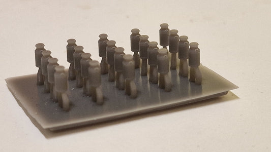 N Gauge Milk Churns