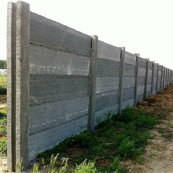 TT120 Gauge concrete fencing  Walls 3d printed Unpainted