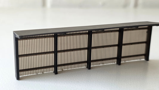 OO Gauge platform shelter 3d printed
