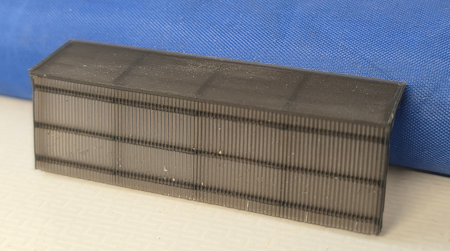 N Gauge platform shelter 3d printed