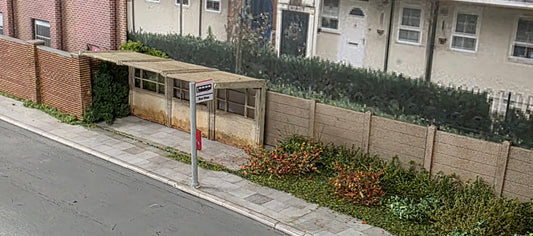 Oo gauge bus stop signs