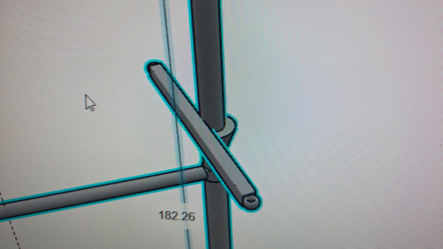 O Gauge  royal flag poles Unpainted