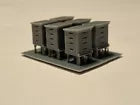 OO Gauge Bee Hives X6