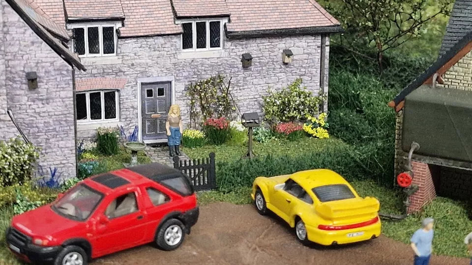 Oo Gauge Bird Boxes  Unpainted